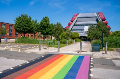 Views overlooking Jubilee campus