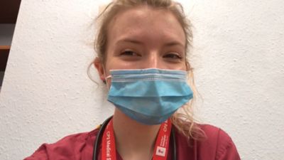 A vlog from fourth year medical student Lucy Brett on what it's like on an average day on a clinical placement.
