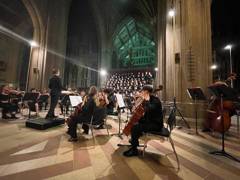 Music department concert at St Marys Church