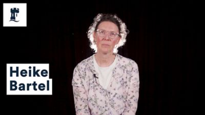 Heike Bartel introduces herself