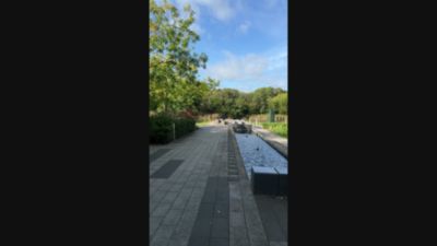 Going past the ponds on the path to the Jubilee lakes.