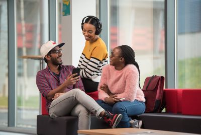 Postgraduate students in the Institute of Mental Health study spaces