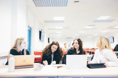Undergraduate students attending a Maths seminar in a Coates Building seminar room, University Park. november 5th 2021.