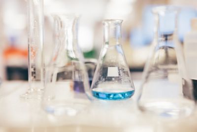 Second year undergraduates in a chemistry lab session, Chemistry building, University Park. November 5th 2021.