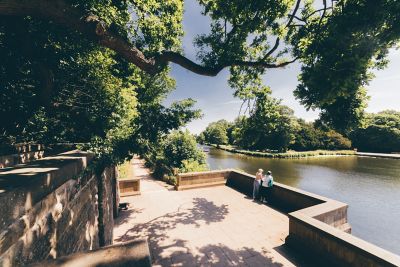 Views over Highfields lake