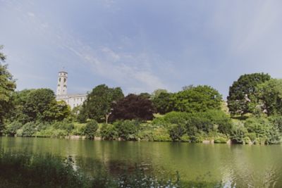 Trent Building across Highfields Lake, University Park