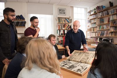 From left to right: Muhammed Ahsan Shahid (Pakistani) - Postgraduate, Lupin Tiku (Indian) - Postgraduate, Luka Jones (Irish) - Postgraduate, Prof. Antoni Kapcia