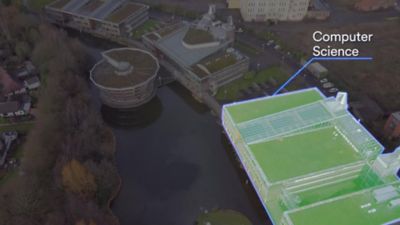 Tour of the School of Computer Science building with Stuart Reeves.