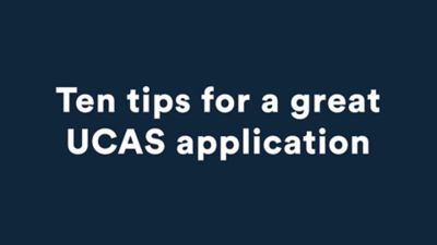 Completing your UCAS application can be daunting, so who better to ask for advice than the people who read them all here at the University of Nottingham. From personal statements to accepting offers, Maryam gives you her ten top tips to help you write a great university application.