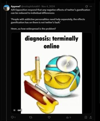 X post for a student project